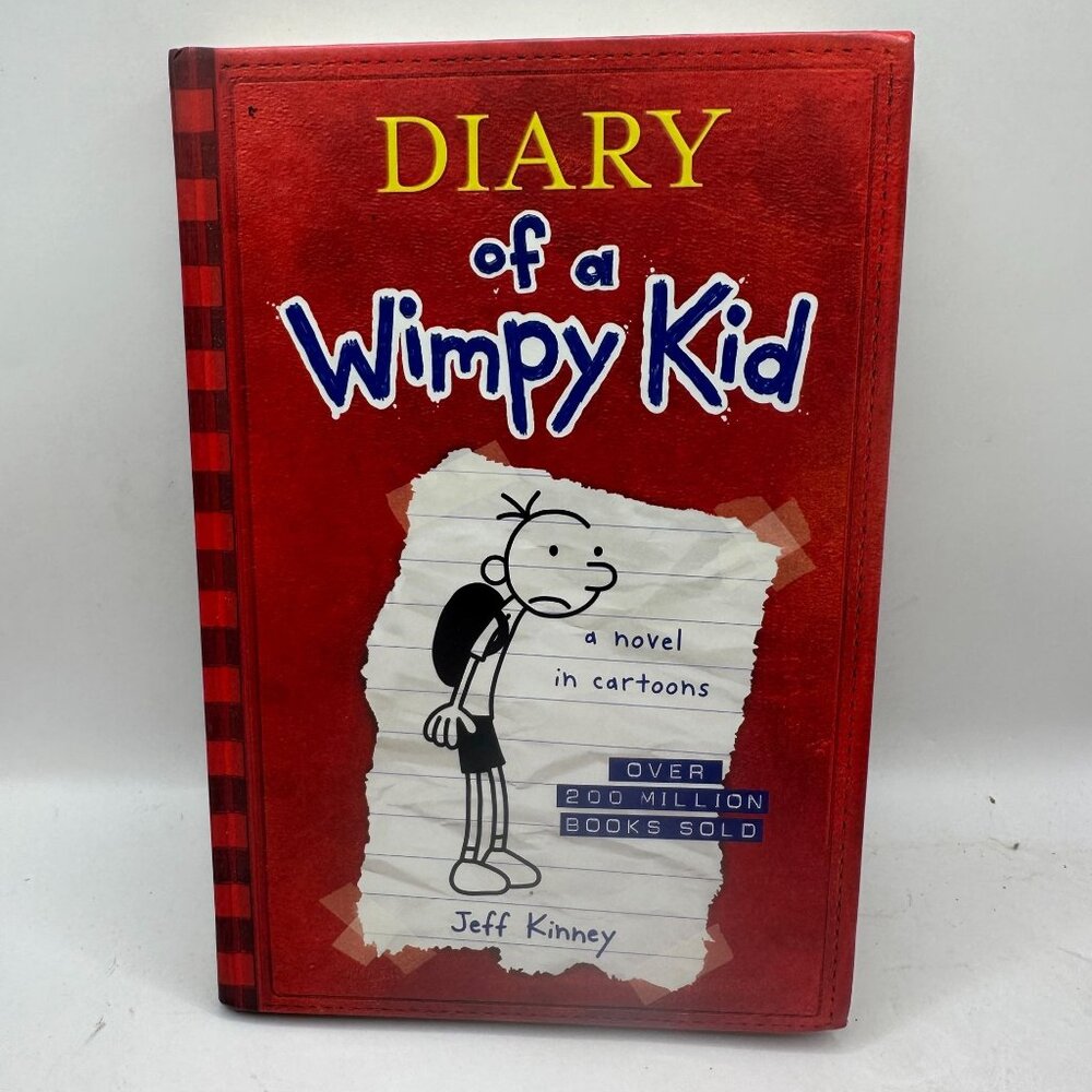 Diary Of A Wimpy Kid Hardcover Book By Jeff Kinney